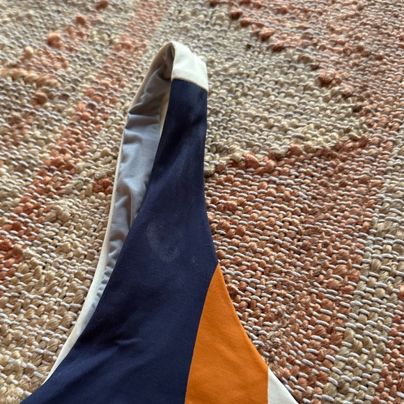 Cala de La Cruz Bikini Set High Waist Colorblock Sara Top and Scarlette Bottom - Picture 13 of 15